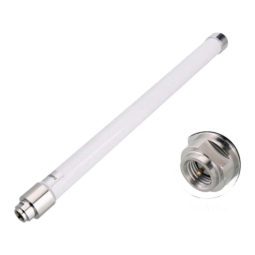 Omnidirectional 1.4GHz For Antenna Fiberglass Radome for SMA Male IP67 Waterproof 5dBi 1370-1470MHz 43g Net Weight
