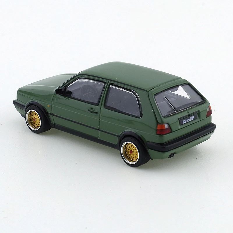 XCARTOYS 1/64 Golf S3-05 Green Small Scale Car Alloy Diecast Car Model Ornaments Cas Toys Gift Decorations