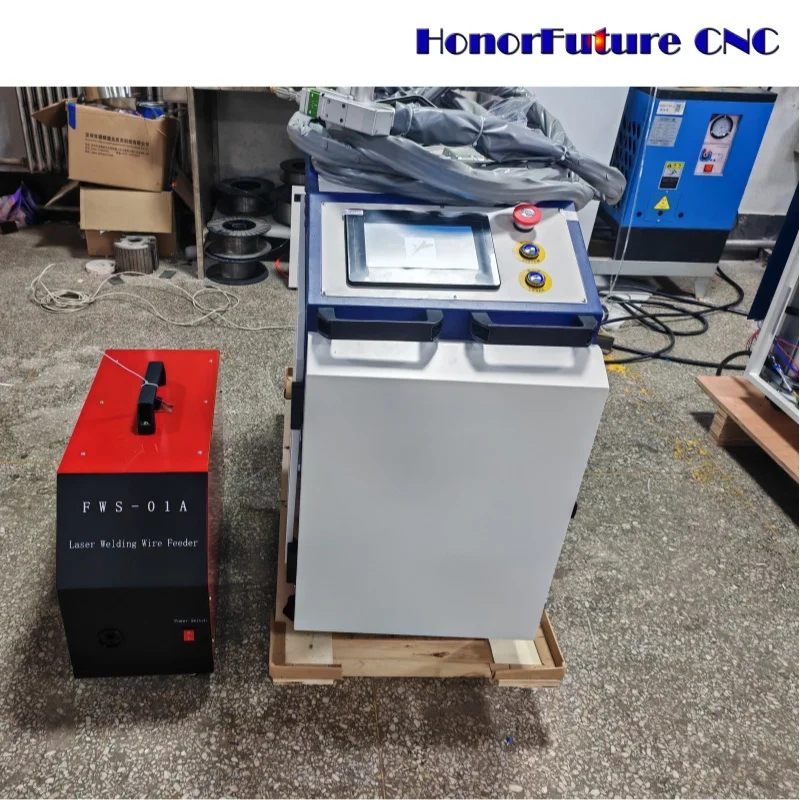 Relfar 5 في 1 آلة لحام البطارية يده الألياف الليزر المعادن لحام قطع التنظيف 1500 واط 2000 واط 3000 واط لحام