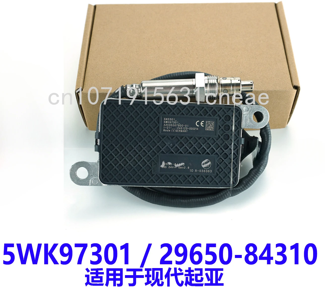 Nox Sensor 29650-84310 For Hyundai E-Aerotown Mighty Mega Trago Xcient 24V Truck New Nitrogen Oxides Sensor 5WK9 7301