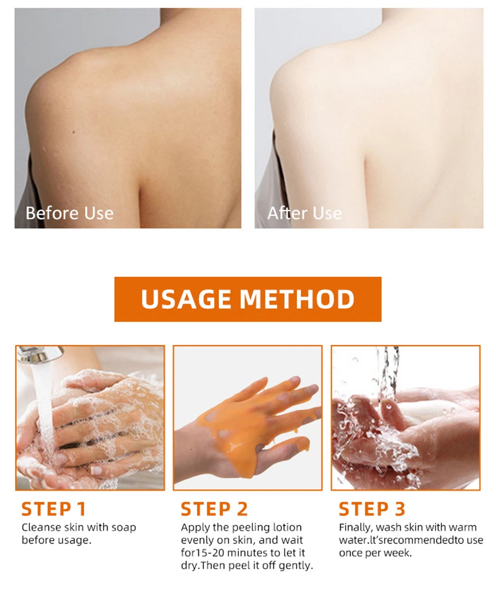Private Label Body Face Lotion Custom Logo Vitamin C Orange Intense Peeling Whitening Brighten Makeup Cruelty Free Wholesale