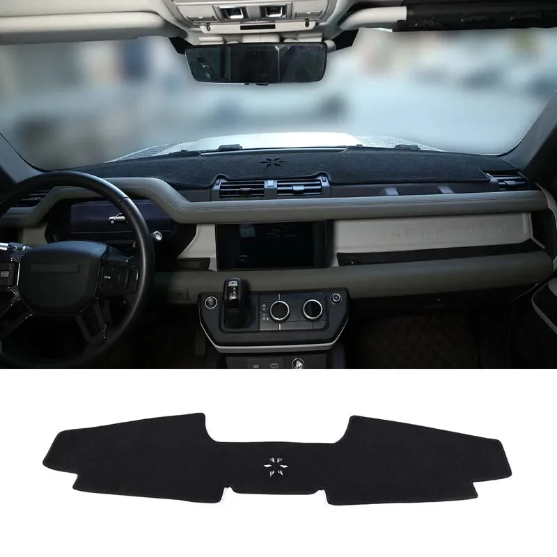 

For Land Rover Defender 90 110 2020-2023 Car Dashboard Cover Sun Shade Pad Instrument Panel Dustproof Mats Styling Accessories