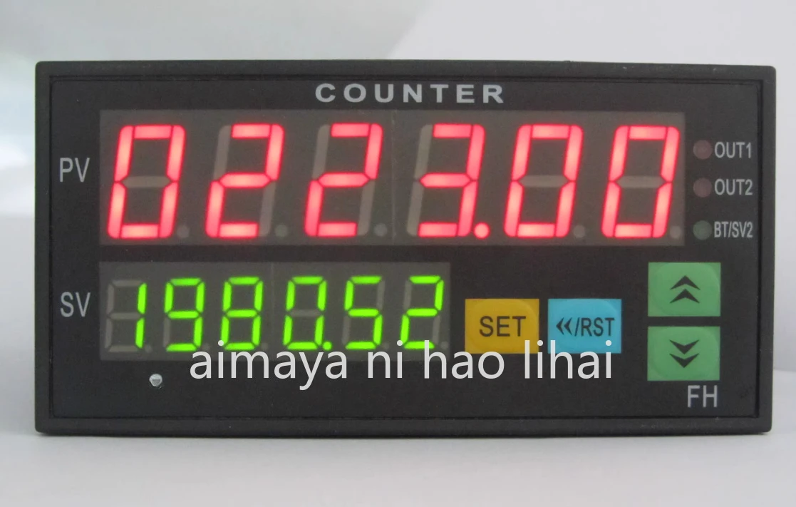 

FH8-6CRNB/6CRRB. Интеллектуальный счетчик с двойным цифровым дисплеем, серия "Серия интеллектуальных счетчиков с двойным цифровым дисплеем"