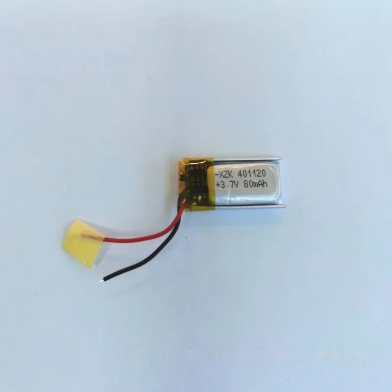 401120 60mah 3.7V Lanua Earphone Battery for Smart Wear High Quality Certified Complete Polymer Lithium Battery