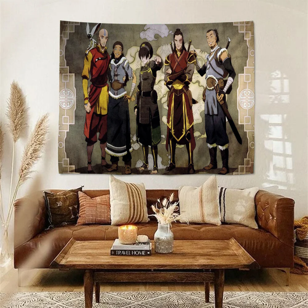 A-Avatar The L-Legend Of K-Korra DIY Wall Tapestry For Living Room Home Dorm Decor Wall Art Decor