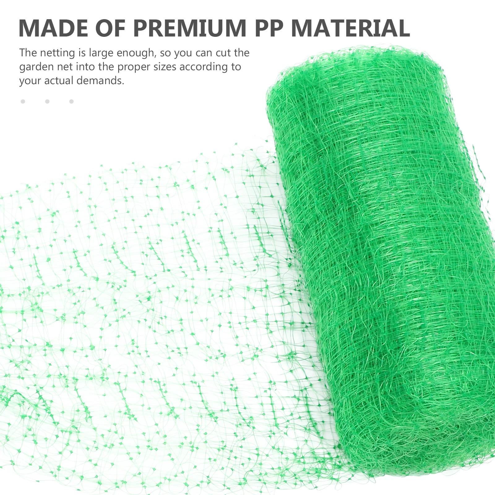 

Premium Pp Anti Bird Protection Mesh For Plants Fruit Trees Durable Lightweight Cuttable With Stakes Zip Ties Reusable Garden
