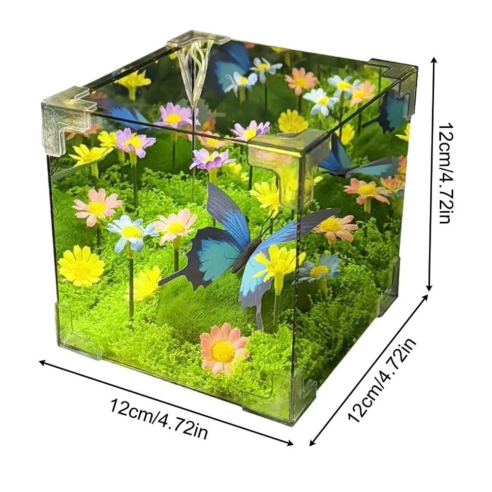 جديد DIY مصباح ضوء الليل اليدوية المنتجات غير المكتملة مواد إضاءة ليلية صغيرة التوصيل والتشغيل أجواء الإضاءة الديكور