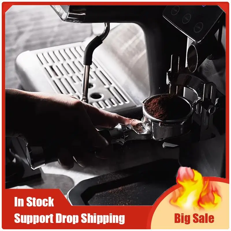 

Top Deals 58MM Stainless Steel Bottomless Portafilter For E61, ECM, Rocket,Sanremo, Faema Espresso Coffee Accessory With 2 Ears