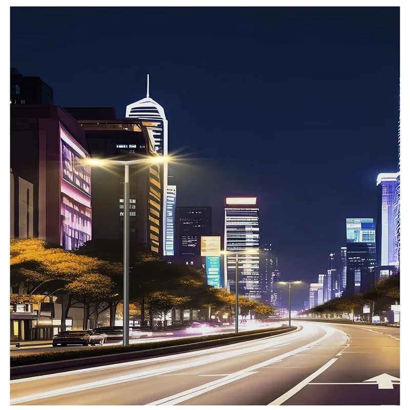 Laihong IP65 60W 80W Install Waterproof Outdoor LED All in One Two Integrated Solar Panel Power Street Road Garden Lamp view 5