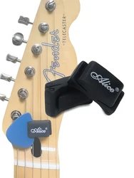 Alice Rubber Guitar Pick Holder Fixes on Headstock 3 & 4 String Suitable for Ukuleles, Guitars, Basses, Guitar Accessories