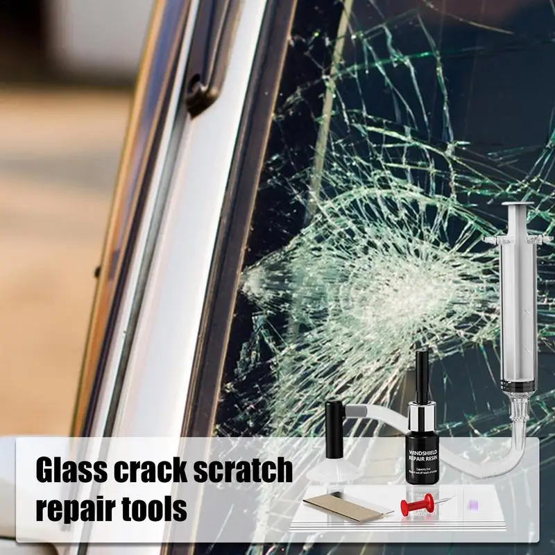 Car Windshield Repair Kit Glass Restoration Agent DIY Windows Windscreen Crack Spot Repair Tool Glass Glue  Car Supplies