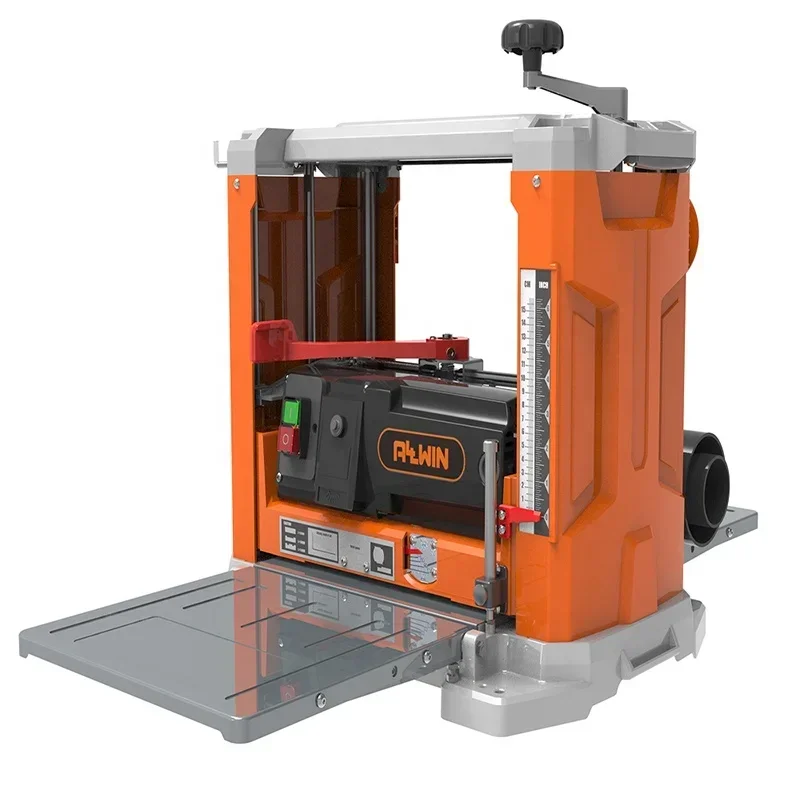 

Allwin Factory Sale Woodworking Machine 9500RPM 330mm Benchtop Planer 3mm 12 Wood Planer Machine Planer Electric