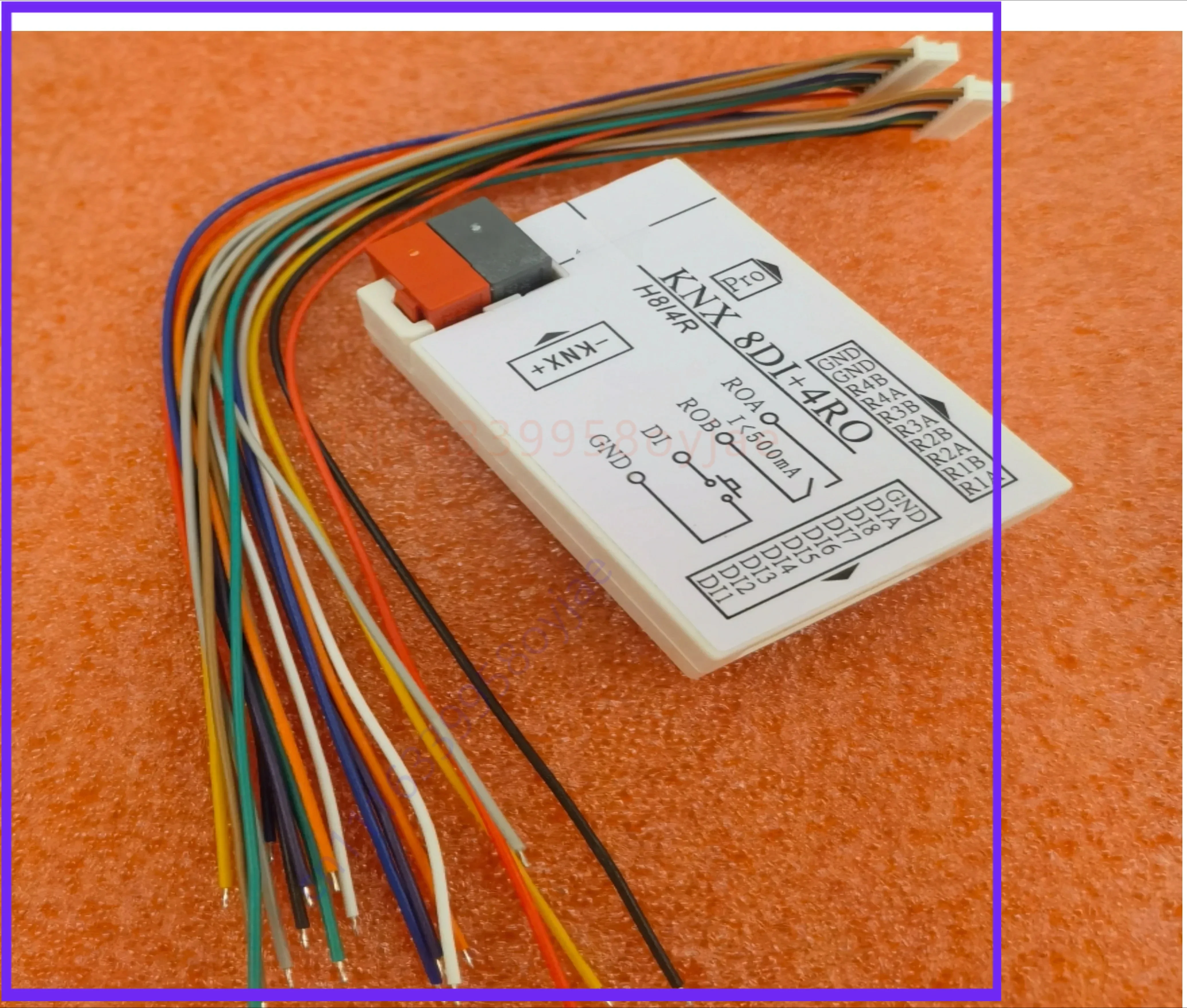 For KNX dry contact output module H8I4R dry contact motor, dry contact curtain KNX small relay