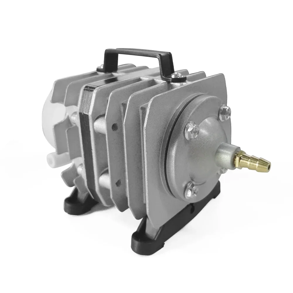 

For QihangRAS Fish Tank Oxygenating Aluminium Air Pumps Mini Koi Fish Pond Aquarium Air Pump