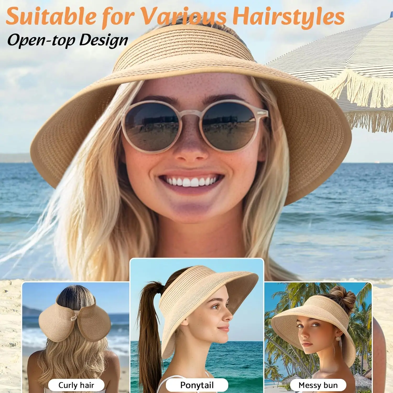 Straw Beach Hat