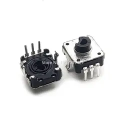 2 Pieces Through Shaft Rotary Encoder EC12E2420301 Hollow Shaft 24 Positioning Number Shaft Length 3.5MM