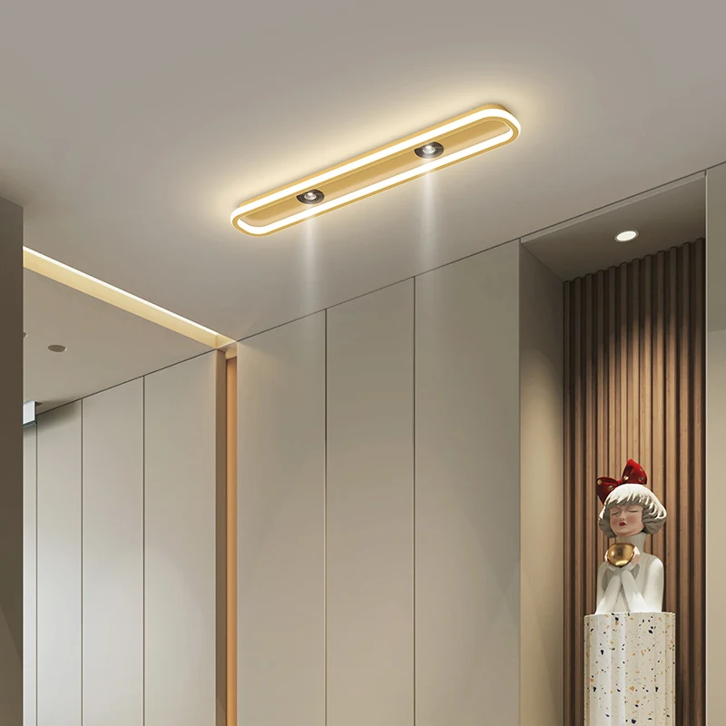 HOEverakroom-Plafonnier LED Créatif Post-Moderne avec Projecteurs, Simple, Polyvalent, Atmosphérique, Couloir, Entrée