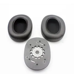 AKG K371 Earpads Replacement Compatible With AKG K361Headphone Black Protein Leather Earmuffs 1 Pair OEM Factory Parts