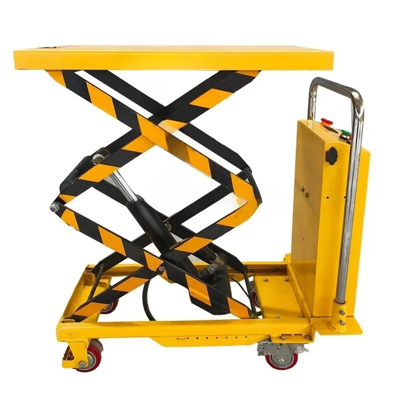 hydraulic lifting platform car tool car hand push scissor lift working platform