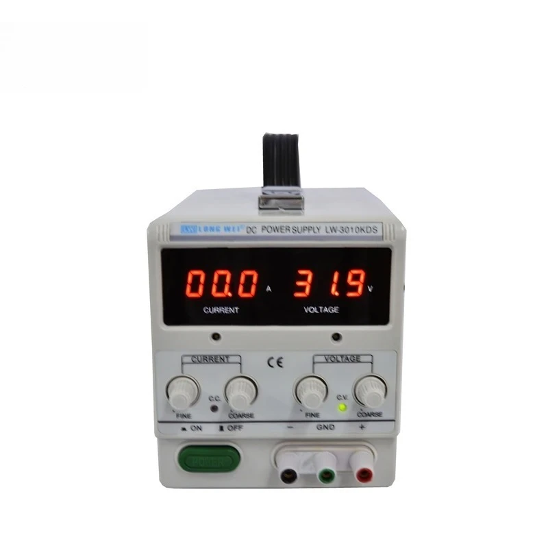 【من الصين】LW-3010KDS 30V10A مصنع 300 واط قابل للتعديل الجهد DC مختبر التيار الكهربائي لشاحن البطارية