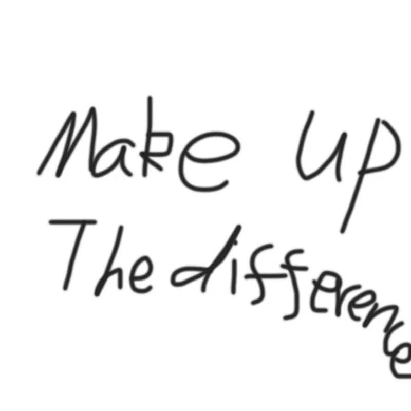 

Price difference Make up the difference