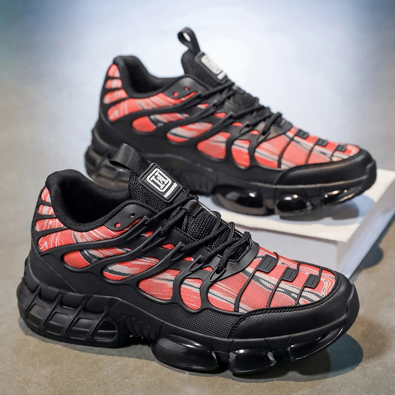 

High Quality Low Cut Men's Air Cushion Casual Sports Shoes, Fashionable and Comfortable Outdoor Running Shoes Plus Size 39-45