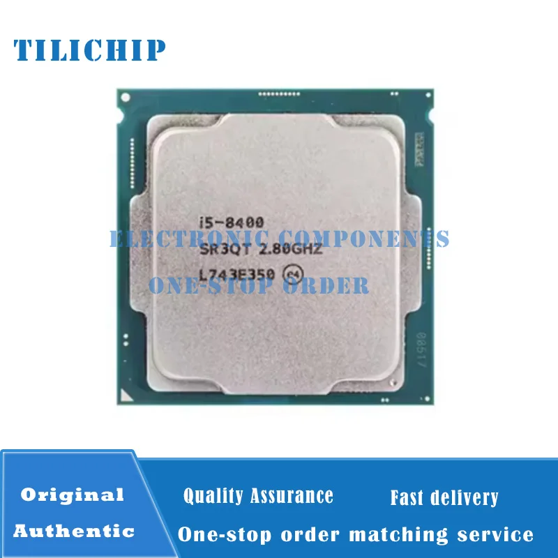 i5-8400 2.8 GHz 9M 65W Six Core Six Thread LGA 1151 CPU