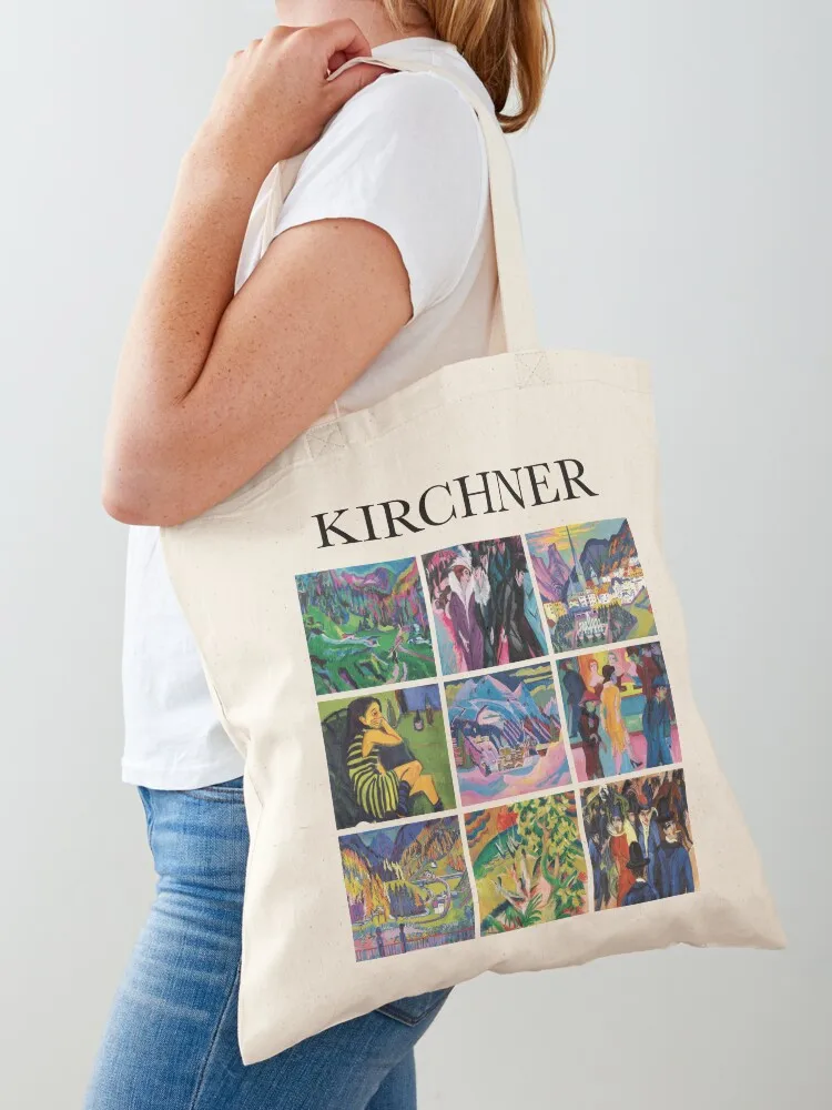 

Kirchner - Collage Tote Bag Handbags tote bags men tote bag screen
