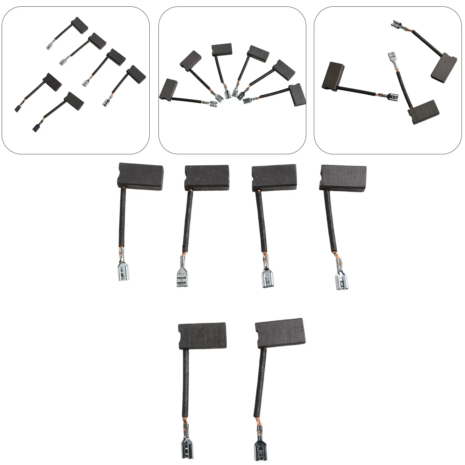 

Replacement Brush Power Tool Brushes As Picture Carbon Brush Set Electric Braking Restoration High Reliability