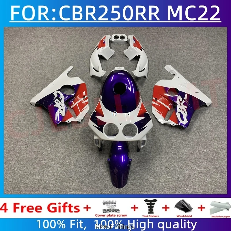 

Motorcycle Fairings fit for Cbr250rr 1990 - 1994 NC22 CBR 250 RR MC22 CBR250 RR 1993 Full Bodywork Fairing