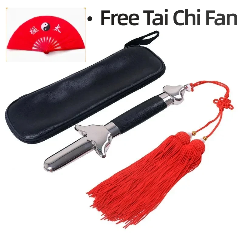 

Weighted Retractable Tai Chi Sword Stainless Steel Telescopic Sword Martial Arts Kung Fu Exercises Performance For Beginners