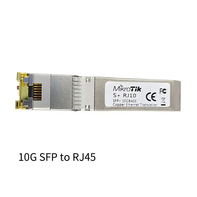 10G 2.5G SFP + 10GBase-T RJ45 وحدة نحاسية 10G/5G/2.5G متوافقة مع Mikrotik مفاتيح مختلفة جهاز إرسال واستقبال إيثرنت 100M #5