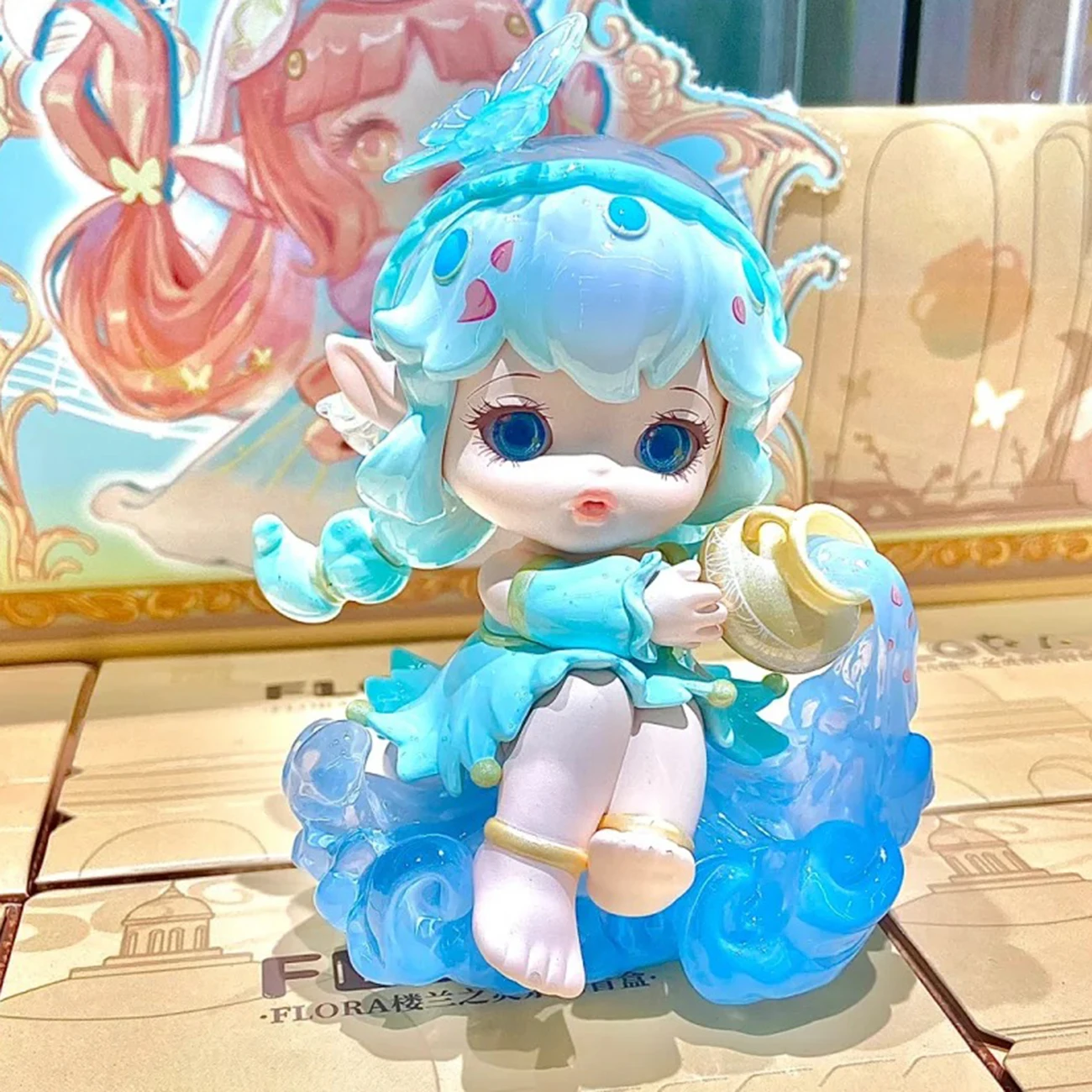 حقيقية فلورا لولان الروح سلسلة صندوق أعمى اللعب Kawaii عمل الشكل مفاجأة صندوق Caixa Misteriosa زخارف مكتب هدية عيد ميلاد #1