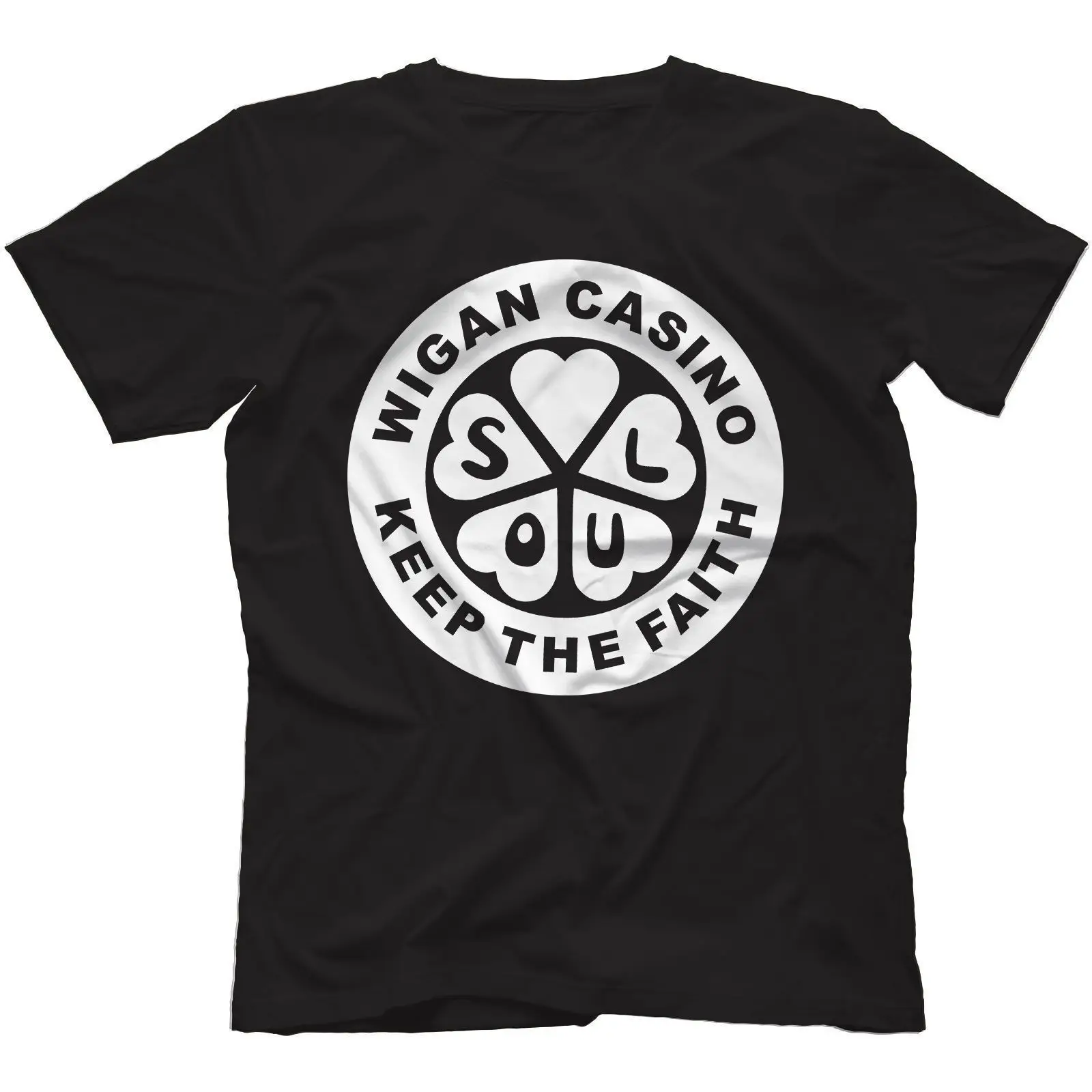 

Northern Soul Keep The Faith T-Shirt Wigan Casino Ric-Tic Okeh