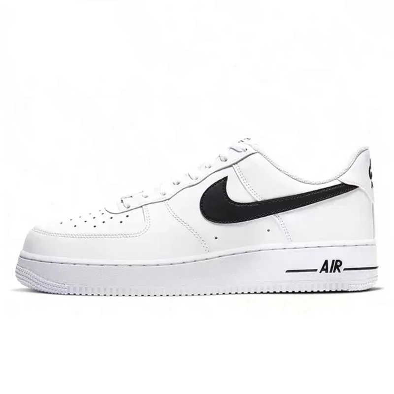 Nike-Zapatillas deportivas Air Force 1 para hombre y mujer, Calzado cómodo, antideslizante, resistente al desgaste, estilo clásico