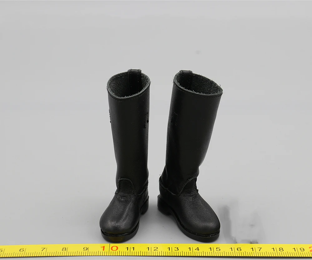 Scale 1/6th Alert Line AL100035 WWII Series General Officer Of German Leather Military Hollow Boot Shoes For 12inch Action Doll