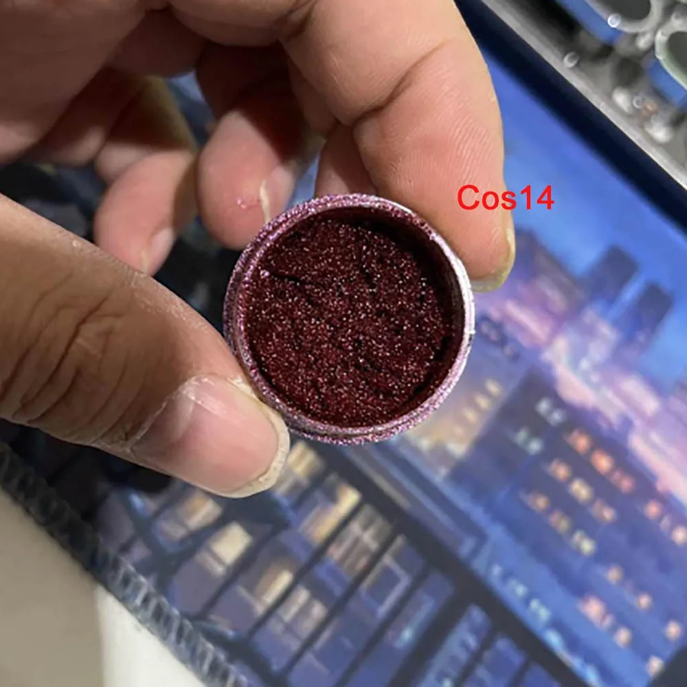 

Shining Eyeshadow Infinite Chrome Laser Eyeshadow Mini Ultra Fine Colorful MultiChrome Eyeshadow Powder Glitter 0.2g