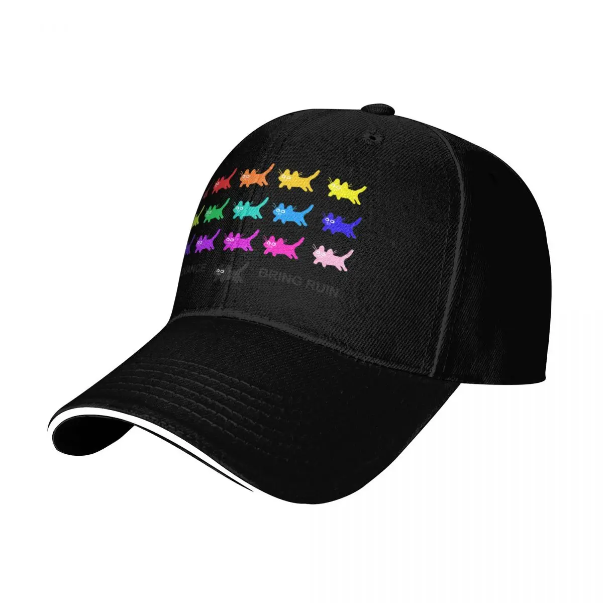 ADVANCE. BRING RUIN Baseball Cap Strapback Dad Hat Six Panel Structured Crown Sun Protection UPF 50+