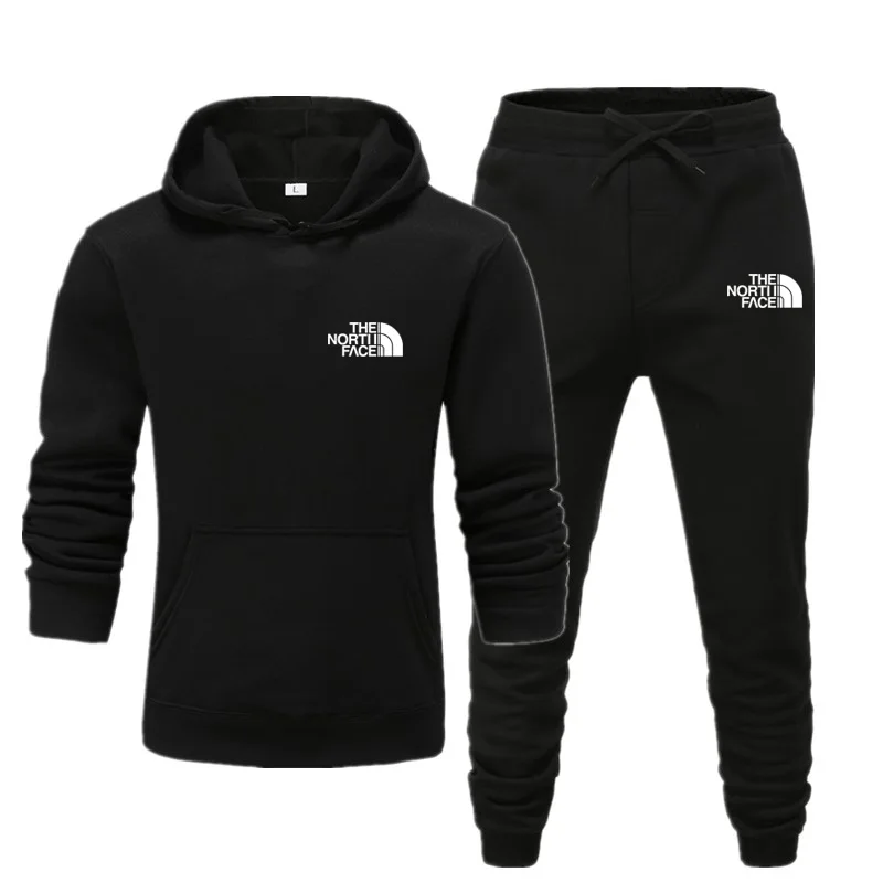 2024 Herbst neuen Druck Männer Frauen Mode lässige Trainings anzüge Outdoor Fitness Jogging Kapuze Sets Sport Luxus Hoodie Hosen Anzug