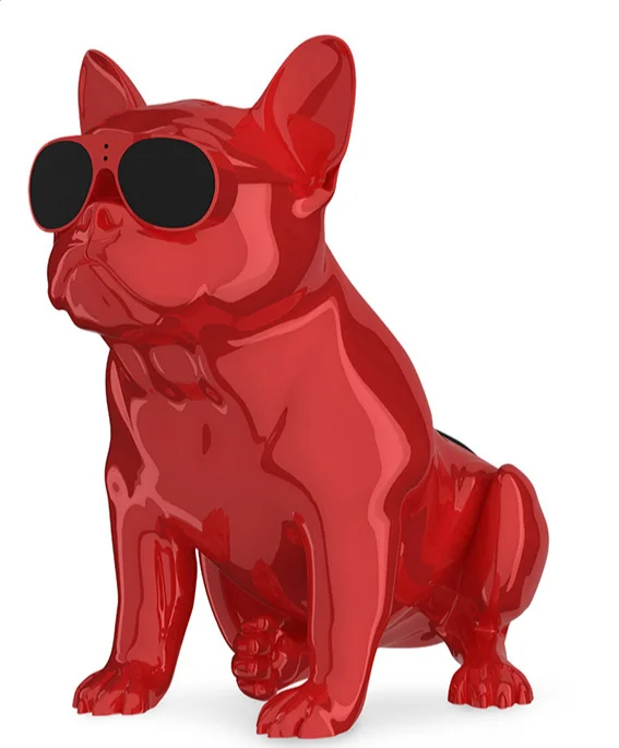 Siiaero system (Jarre) French official Bulldog wireless audio computer speaker [spot] Bulldog speaker - red