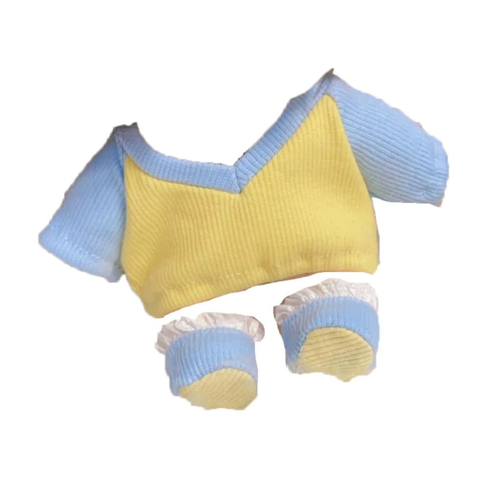 

Vest Cotton Doll Clothes T-shirt Outfit No Attribute Doll Clothes Kawaii Shorts Plush Doll Clothes Children's Gift