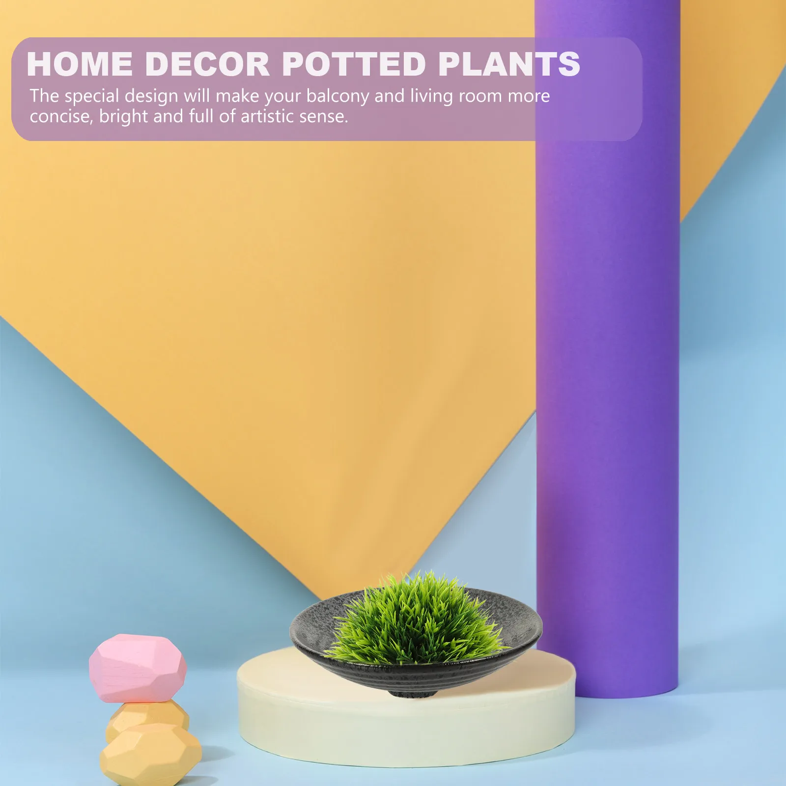 

Ceramic Flower Pot Simple Design Desktop Plant Container Japanese Style Hydroponic Planter Decorative Flowerpot for Home Office