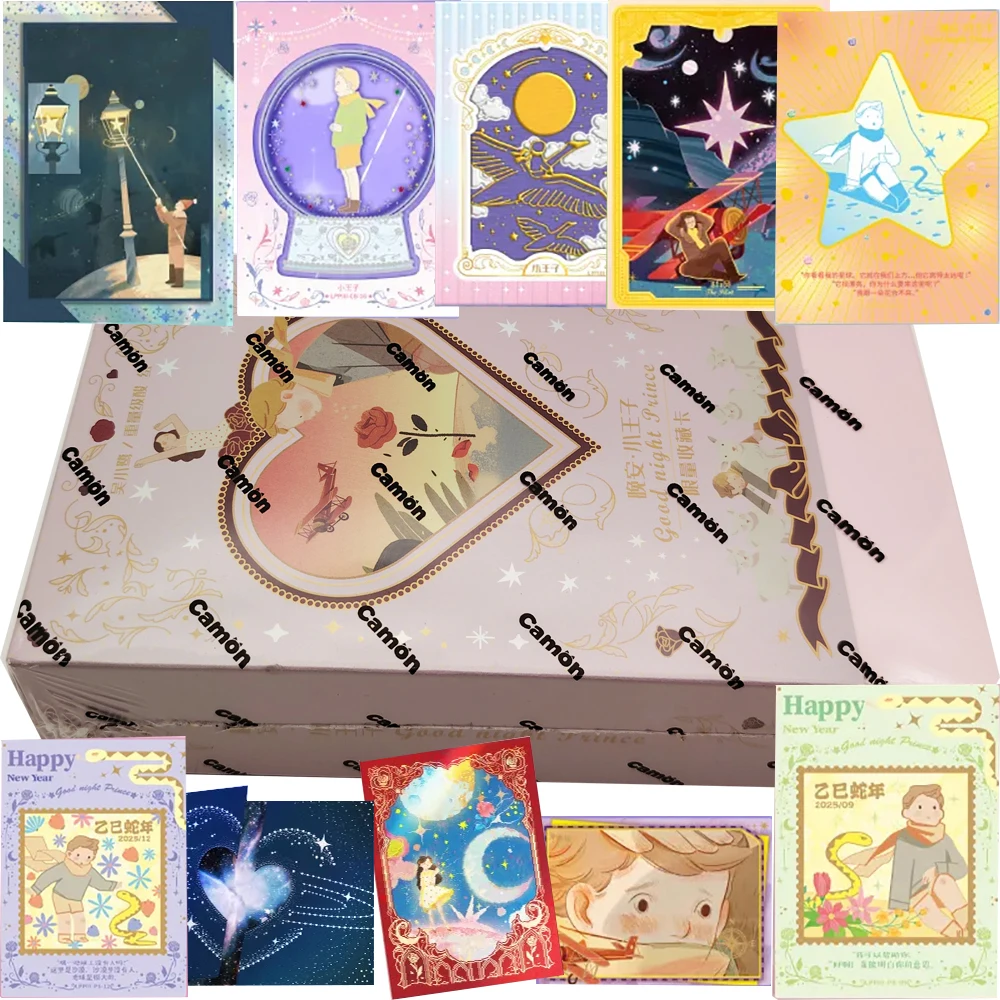 New Original CAMON Good Night Prince Collection Card Cartoon Characters High Value Practical HD Craftsmanship Puzzle Cards Gifts