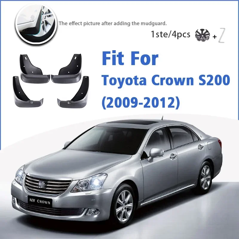 

FOR Para toyota coroa s200 29-12 mud flap guardas respingo paralama fender mudflaps4 pieces of car front and rear accessories