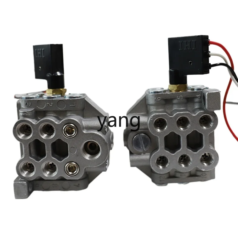 YJQ punch U-shaped butter distribution valve 4 oil separator plastic machine oil circuit