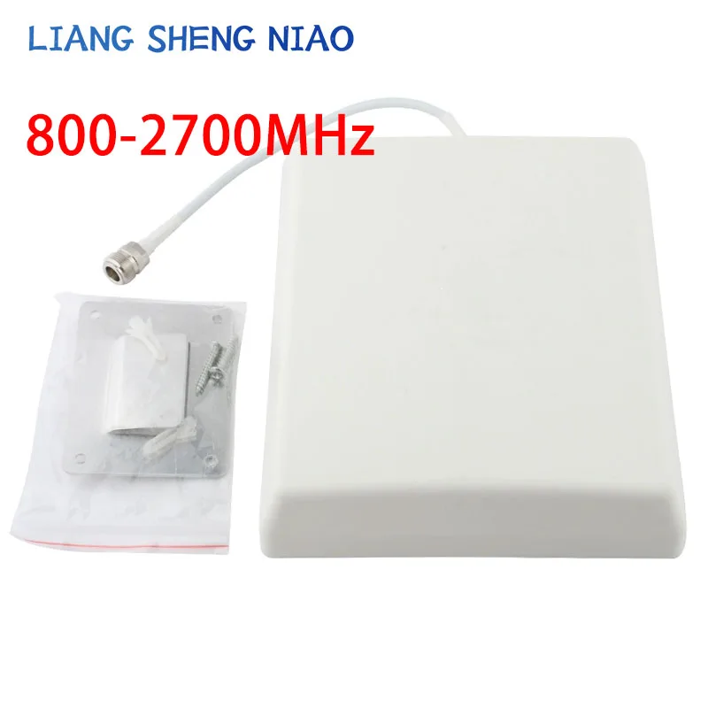 RU Warehouse 2G 3G 4G Panel Antenna 800-2700MHz External Antenna N Female For Repeater CDMA Signal Booster Signal Transmitter