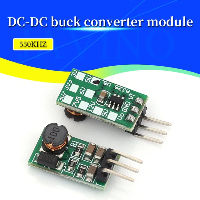 Javino DD4012SA 1A DC 5-40V do 3V 3.3V 3.7V 5V 6V 7.5V 9V 12V Regulator DC-DC Step-Down Buck Converter Module Board