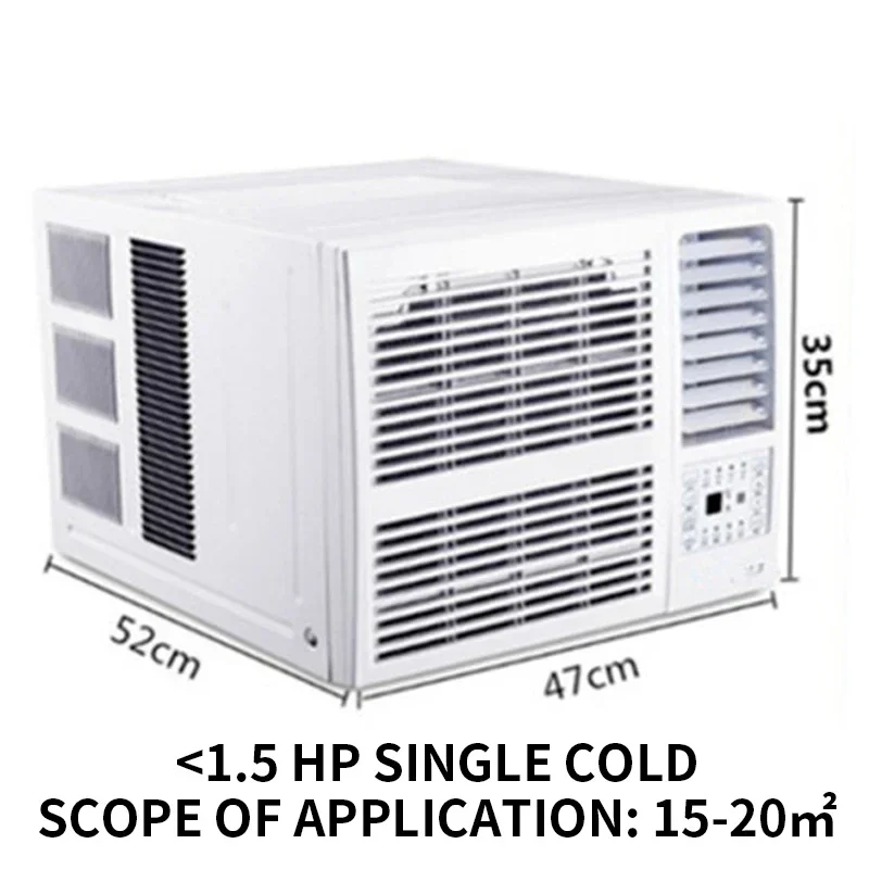 Оконный кондиционер, оконный портативный холодильный кондиционер, холодный 24-часовой таймер, кондиционер с дистанционным управлением