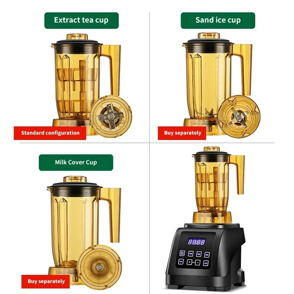 2025Professional  Supplier 1500W Ice  Mixer Juicer Blender Machine with High Quality