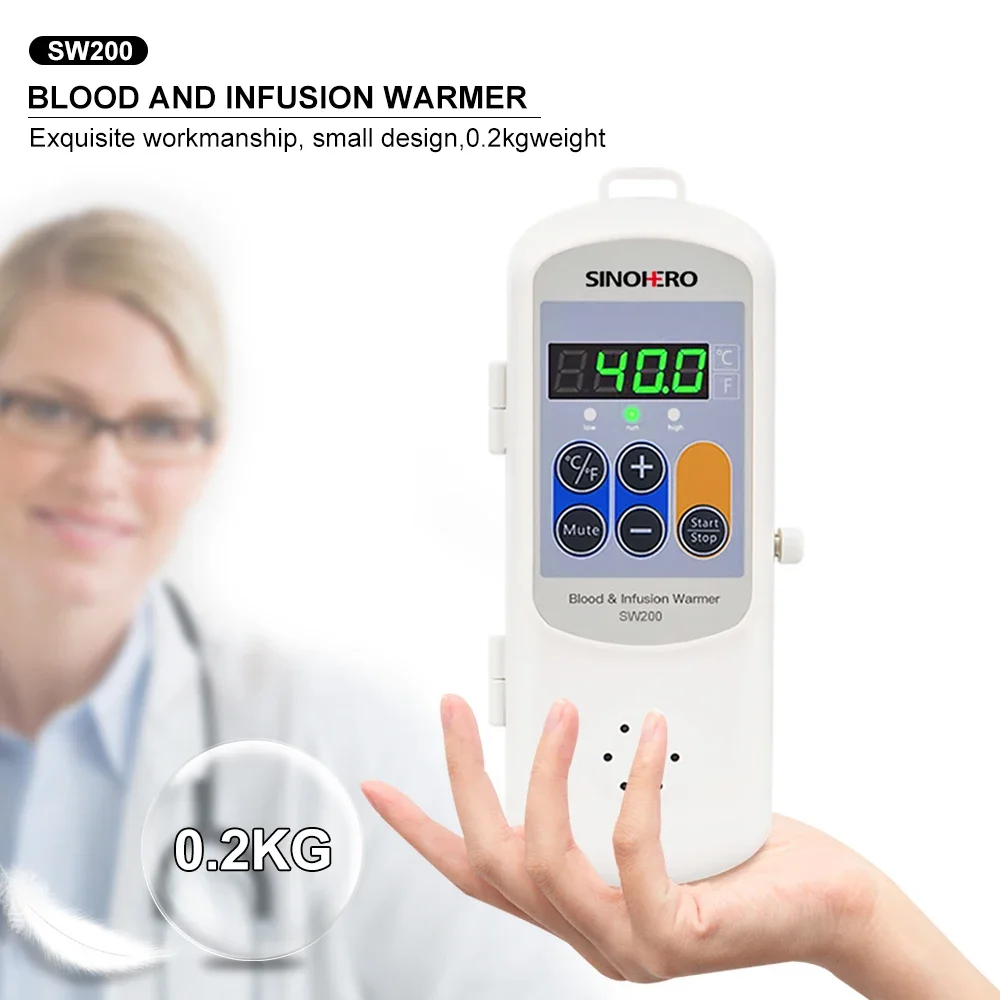 Portable medical  IV Fluid Warmer Blood Warming Infusion Heater Feeding infus Blood warmer